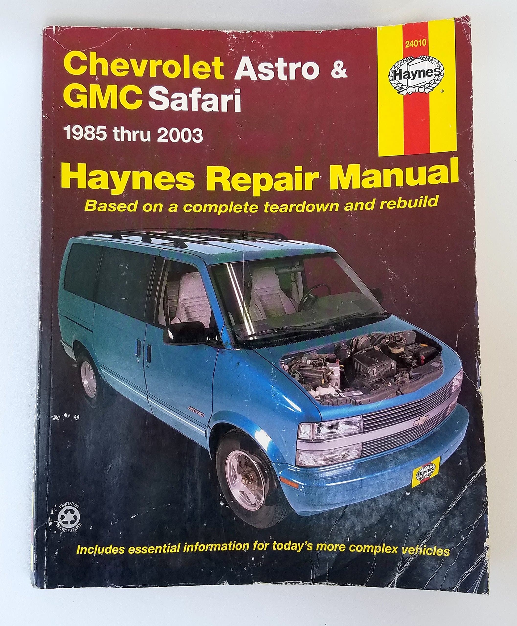 Chevrolet Astro & GMC Safari 85-03 (Haynes Repair Manuals)