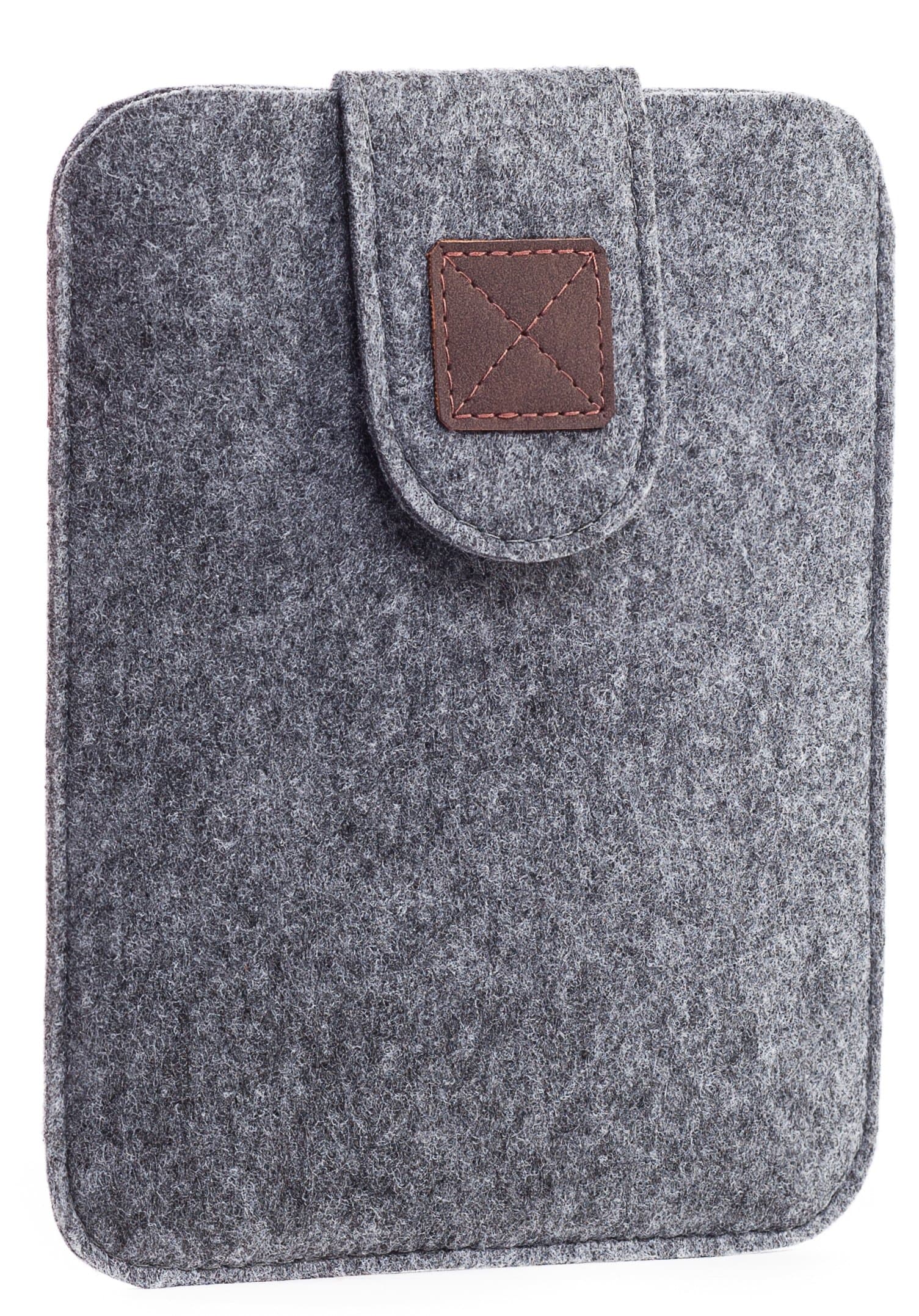 Sleeve for Kindle Paperwhite - Kindle Voyage, Protective Felt Cover Case Pouch Bag for Amazon Kindle Paperwhite - Voyage (Light Grey) - Case for Kindle