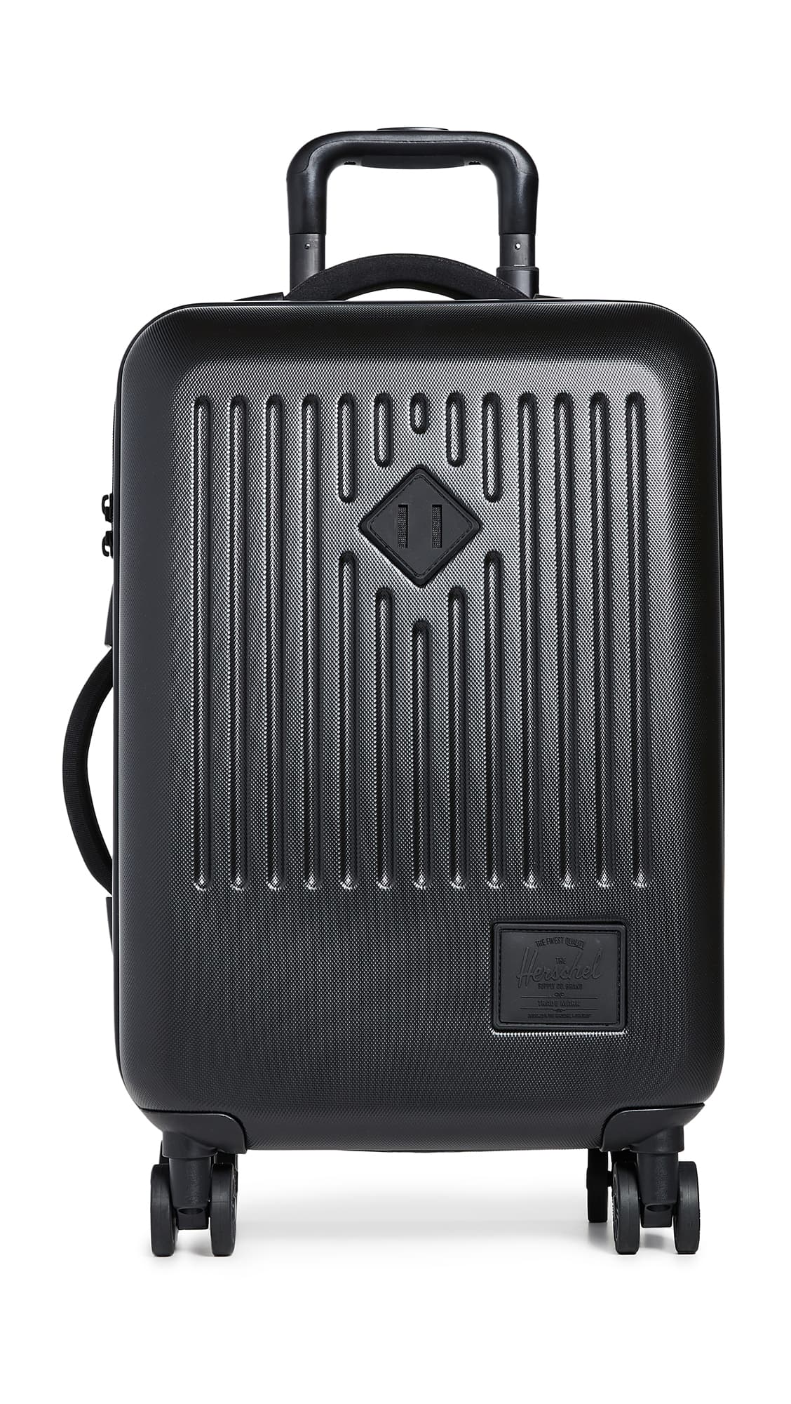 Herschel Trade Dual ABS Spinner, Black, 40.0L/23-Inch