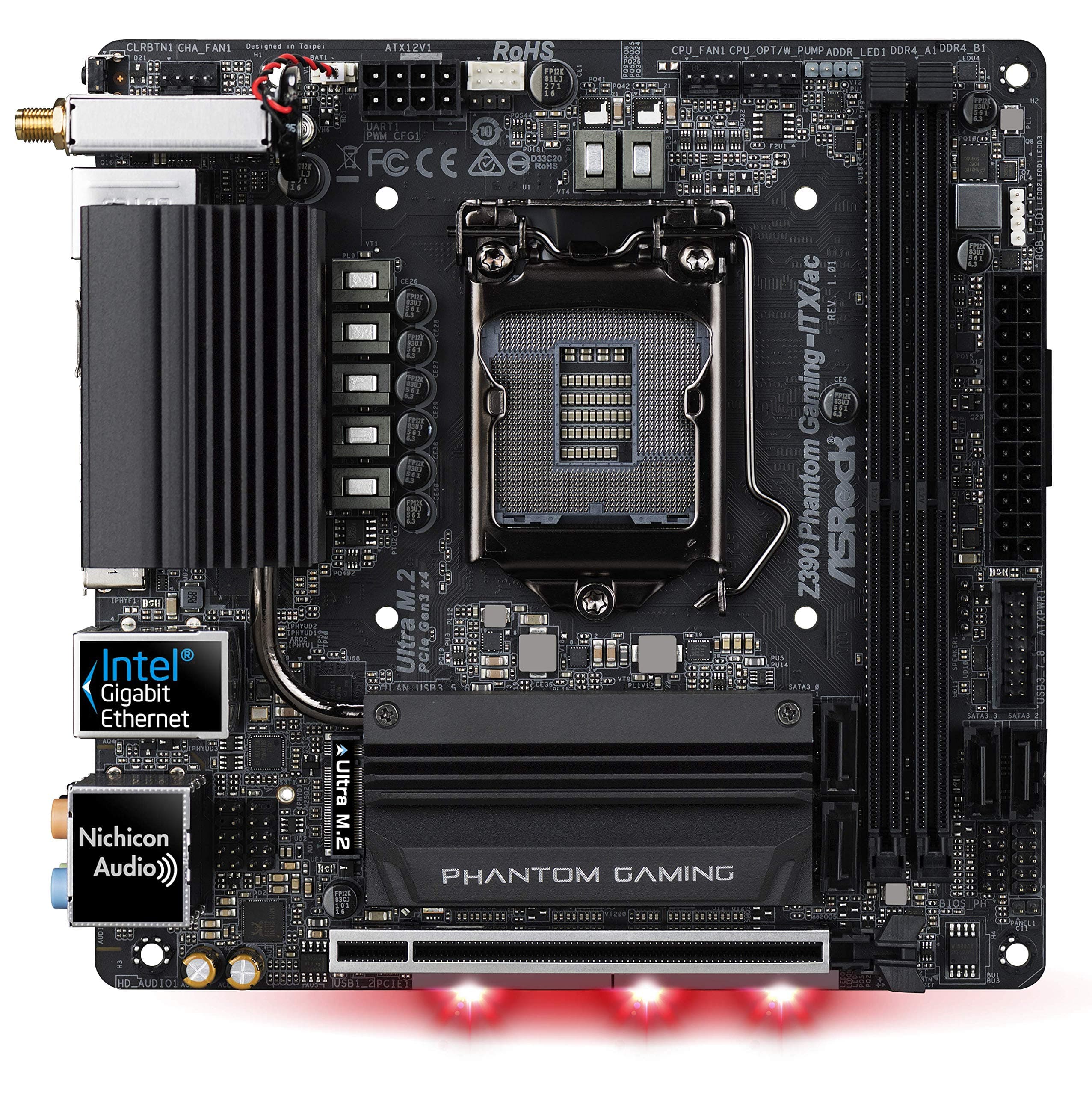 ASRock Motherboard (Z390 PHANTOM GAMING-ITX/AC)