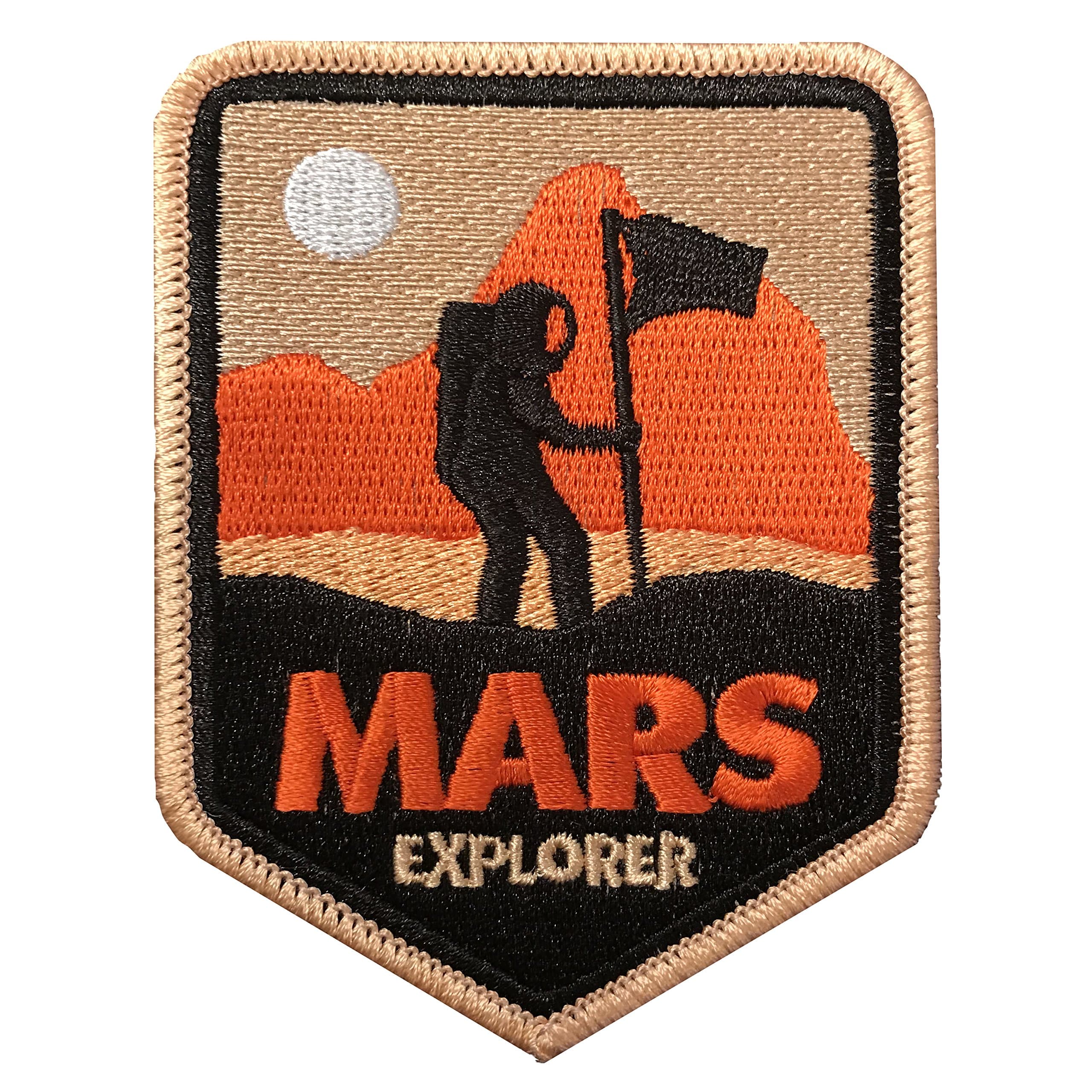 Space Patch - Mars Explorer Iron on Patch/NASA Patch