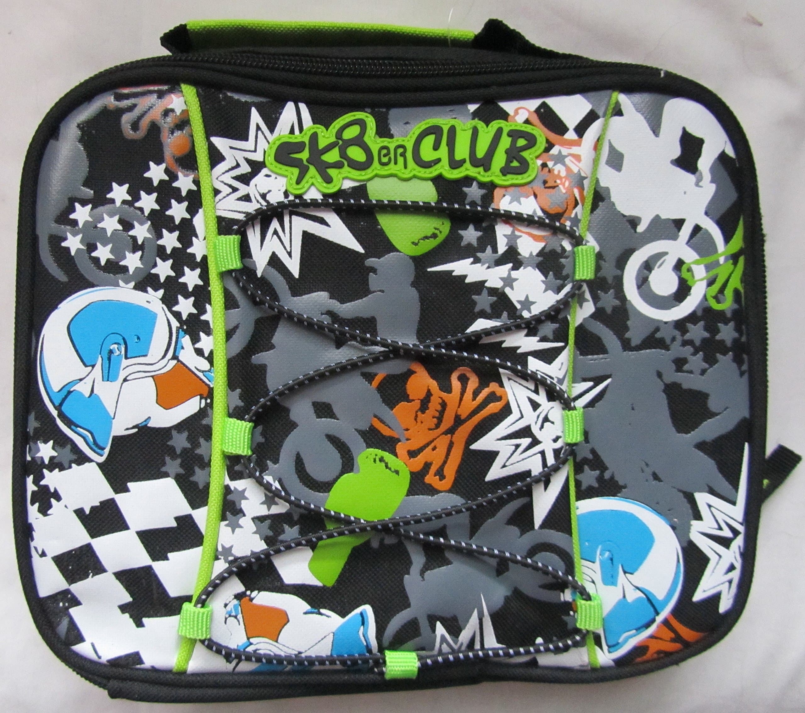 Sk8er Club Insulated Lunchbag 8 in x 9-1/2 in