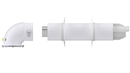 SIME - COMPLETE KIT Ø60/100mm (Ø2,36/3,93in) compatible for conventional boiler, with 90° bend and extension with terminal and accessories, for air inlet and flue outlet