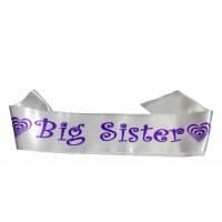 Big Sister Sash with 5 x free babies babies mums advice cards