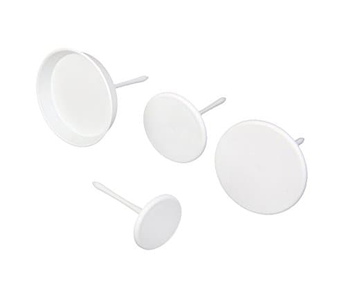 DaHanBL Creative Sugarcraft Decorating Tool Cupcake Mold Stand Icing Cream Flower Nails Set(White)