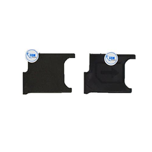 2 x Sim Card Holder Card Tray Adapter Holder for Sony Xperia Z2 D6503 Black # Itreu
