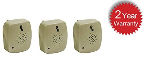 Set of 3 PestBye® Ultrasonic Rat & Mouse Control Repellent 400 Plug - Single Room Mice Deterrent
