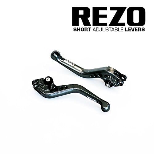 REZO V2 Short Titanium Adjustable CNC Motorcycle Levers for Suzuki GSX 1300 R Hayabusa 2008-2016