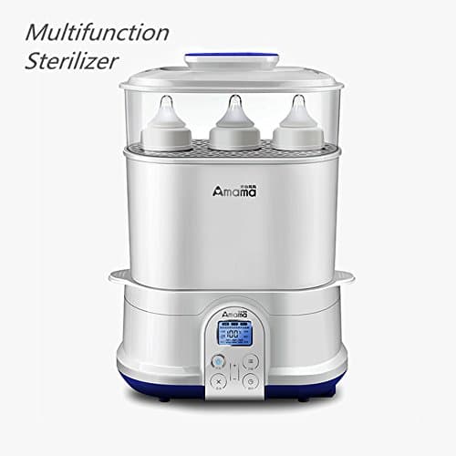 GZQ Electric Steam Sterilizer And Nursing Bottle Dryer,8 In 1 Multifunction