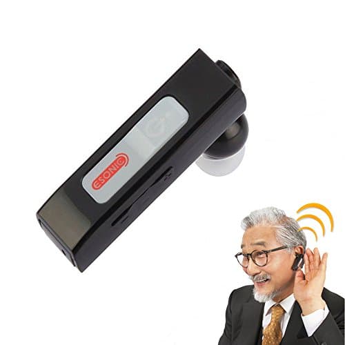 Voice Amplifier Low Noise VA-3000 Hearing Aid Function Volume Control Step 4 Tone Mono & Stereo Earphone Compact Sound Amplifier Ear Piece Headset No Bleep Sound Hearing Enhancement Aid