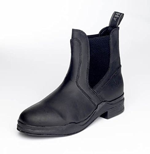 HyLAND Wax Leather Jodhpur Boot - Black - 6