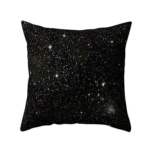 Lilyeyes Black and White Geometric Throw Pillow Case Square Cushion Cover Soft Waist Rest