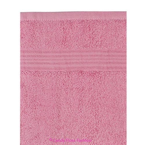 Candy Floss Attic 100% Egyptian Cotton Hand Face Bath Sheet Bale Luxury Pure Supersoft Towel Bath Dusty Pink