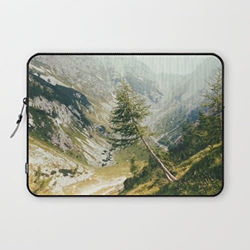 Laberwill - Green pine - 13.3 Inch Water-resistant Neoprene Laptop Sleeve Case Bag