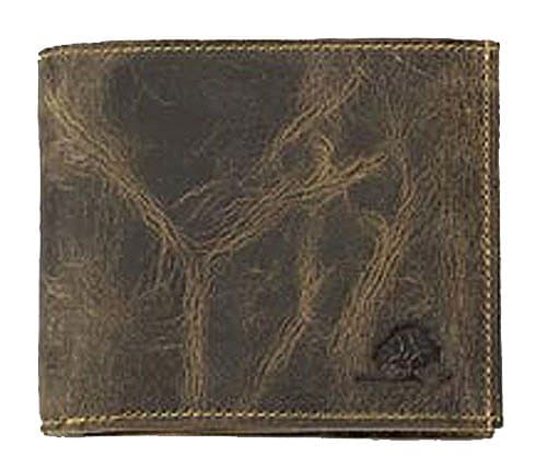 GREEN BURRY vintage cc bills and coins wallet /khaki