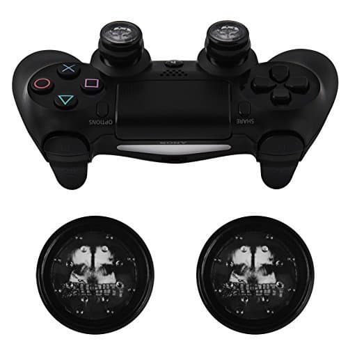 JELLY PROCAP - THUMB GRIPS for PLAYSTATION 4 PS4 GAMEPAD (SKULL GHOST)