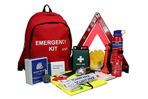 evaQ8 Car Accident & Breakdown Emergency Kit - Deluxe