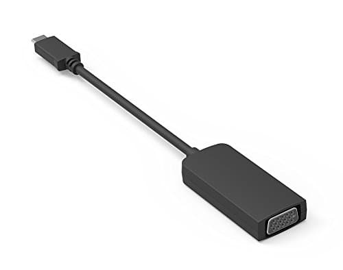 IMMOTO USB Type C to VGA Dongle, HD 1920x1080@60Hz, ABS Shell Black Colour for Apple MacBook 12" (2015 & 2016), MacBook Pro 13", MacBook Pro 15"