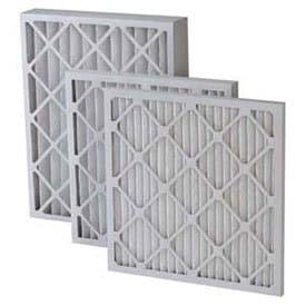 Filtration Manufacturing 0208-16202 Pleated Filter 16" W x 20" H x 2" D, Merv 8, Standard Capacity - Lot of 12