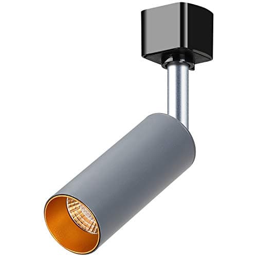 BRILLRAYDO 10W LED Ceiling Directional Spotlight Track Rail Bar Light Adjustable Picture Project Gray Pure White