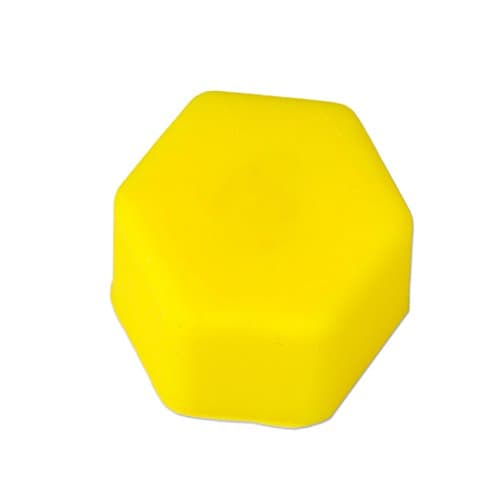 Car 20pcs 17mm Universal Silicone Hexagon Wheel Hub Lug Nut Bolt Cover Protector Tyre Valve Antirust Screw Cap