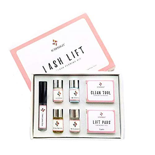 Eyelash Perm Kit,Professional Quality Lash Lift,Semi-Permanent Curling Perming Wave
