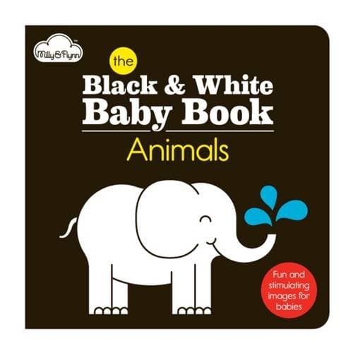 Milly & Flynn The Black & White Baby Book - Animals