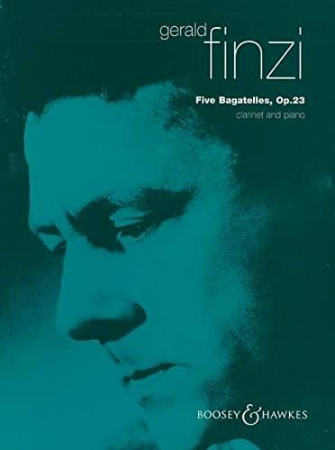 Five Bagatelles, Op. 23 - Clarinet in B-Flat and Piano (Book/Online Audio): Clarinet in B-Flat and Piano with Online Audio of Performance and