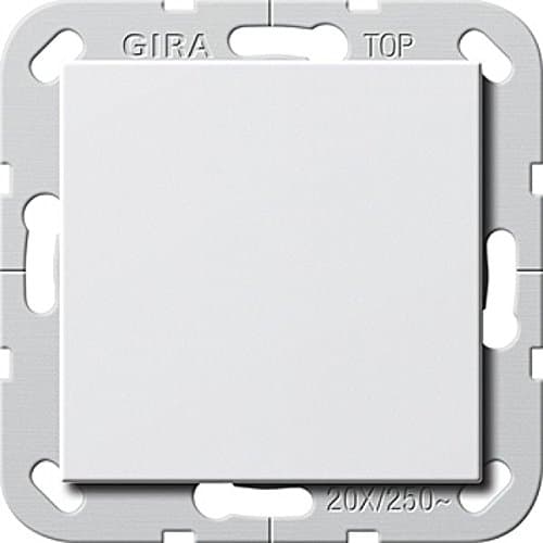 GIRA 283603 Rocker Switch 20 A System 55 pure white