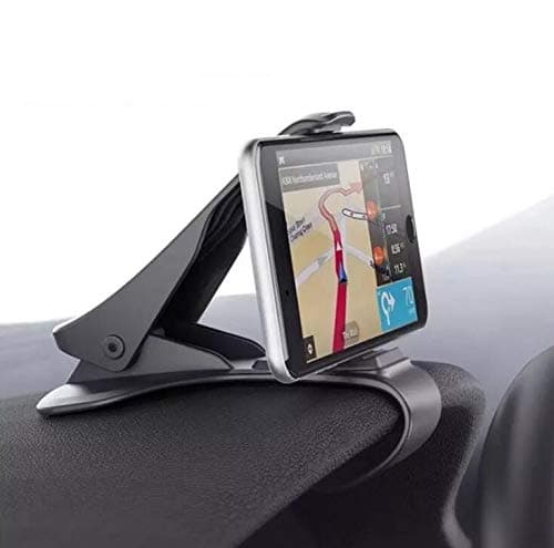 XINZ Universal Sunvisor Car Phone Holder, Car Mount HUD Design, No Blocking for Sight, Durable Dashboard Cell Phone Holder for iPhone X 8 7/7Plus/6/6S Plus/Samsung, HuaWei, 3.5-6.5 Inches Smartphone