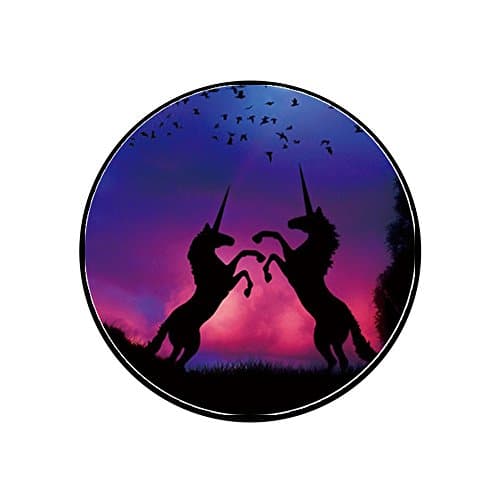 Phone Grip & Stand, Universal Smartphones Holder Kickstand Holder for iPhone 7 Plus 6 6s 5 5c 5s, Samsung Galaxy S8 S7 Edge and Tablet - Unicorn fight