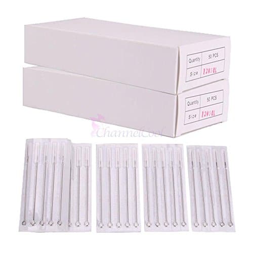 Tattoo Machine Sterile Disposable Needles 3RS 50PCS