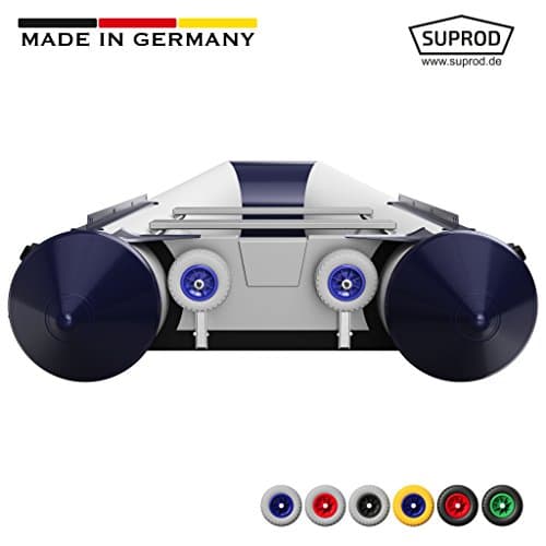 SUPROD Dinghy Boat Launching Wheels HD200, extra strong, Stainless Steel A4