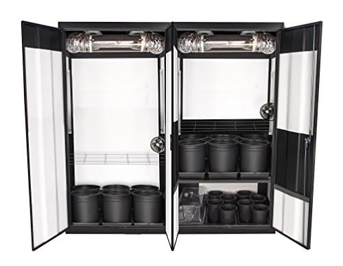 SjuperCloset Trinity 3.0 HPS Soil Grow Cabinet