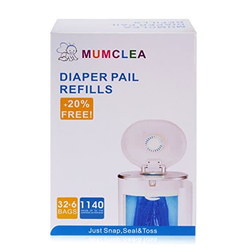 1140 Counts Diaper Pail Refill Bags for Arm&Hammer Disposal System