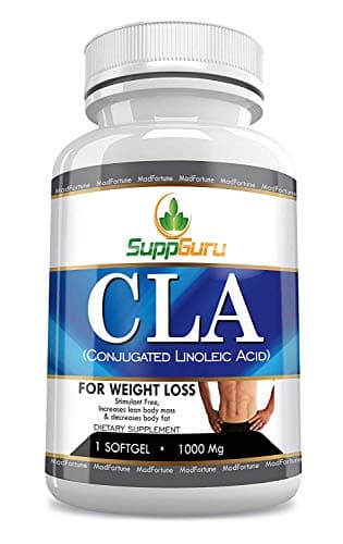 Conjugated Linoleic Acid CLA Supplement 1000milligram | Fat Burners for Natural Weight Loss Supplements | Safe, Non-stimulating, Caffeine-free | Weight Loss