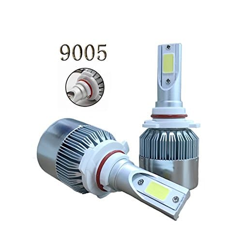 Enterest Headlight Bulbs Conversion Kits with 2 Pcs LED Bulbs Waterproof C9 Car Lamp the Appearance is More Concise the Installation is More Convenient (9005)
