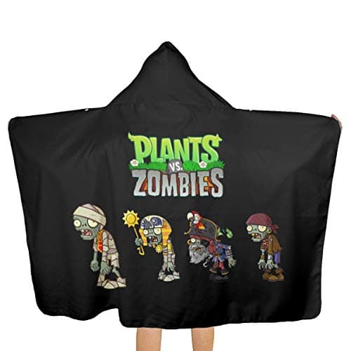 Bahuluo Microfiber Beach Towel Quick Dry Travel Towel Extra Absorbent (51.5 in X 31.8 in) for Beach Pool Plants Vs Zombies