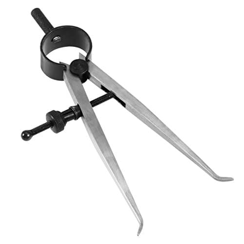 BESTOMZ Rapid Adjust Quick Spring Inside ID Calipers Fine Adjustment Measuring Caliper 100MM