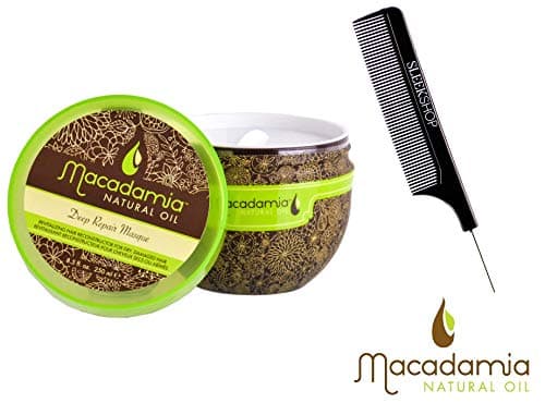 Macadamia DEEP REPAIR MASQUE, Revitalizing Hair Reconstructor Mask for DRY, DAMAGED HAIR (STYLIST KIT) (8.5 oz / 250 ml - ORIGINAL SIZE)