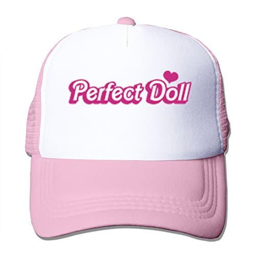 Unisex Caps Pink Perfect Doll In Barbie Like Font Strapback Hat Style Kangol Hats