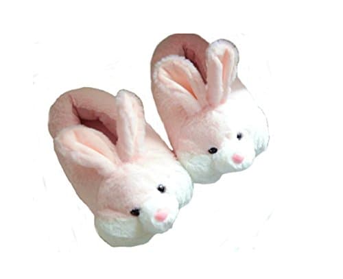 Cartoon Animal Rabbit Shoes Home Warm Shoes Neutral Soft Plush Home Slippers Rabbit Shoes