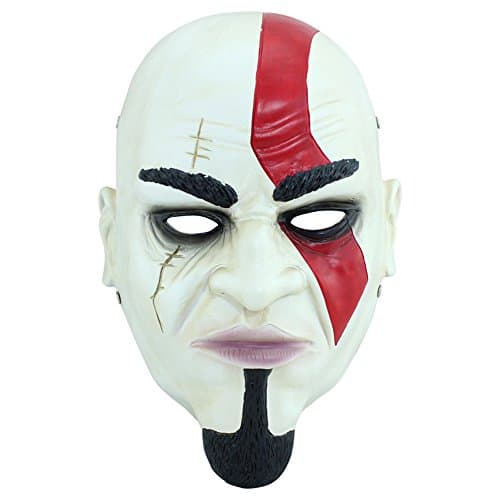 Charmgle Resin God of War Masks Collectible Games Theme Halloween Costumes Cosplay
