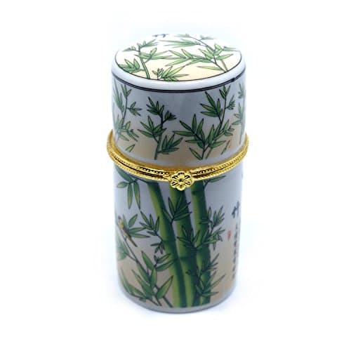 Terya Toothpick holder Ceramic Portable Toothpick Holder Dispenser Pocket Toothpick Holder (C)