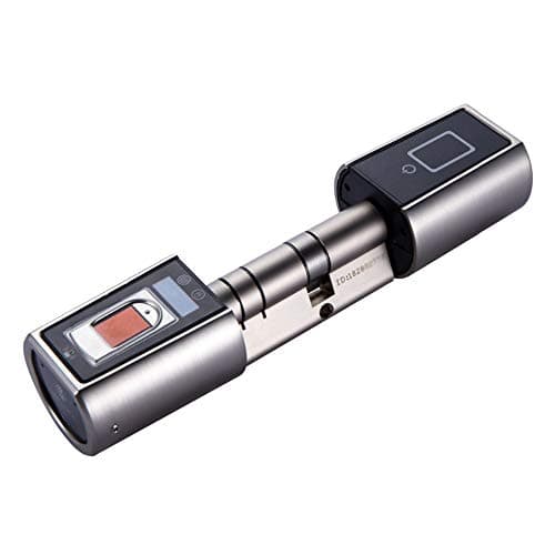 GAOPIN Door Lock electronic Fingerprint Biometric Door Lock, Keyless Door Lock Waterproof Outdoor Smart Small App Door Locks For Home