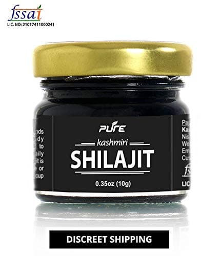 Kashmir Exotics Natural and Lab Tested Gold Grade Shilajit for Power, Strength and Stamina (10 g)