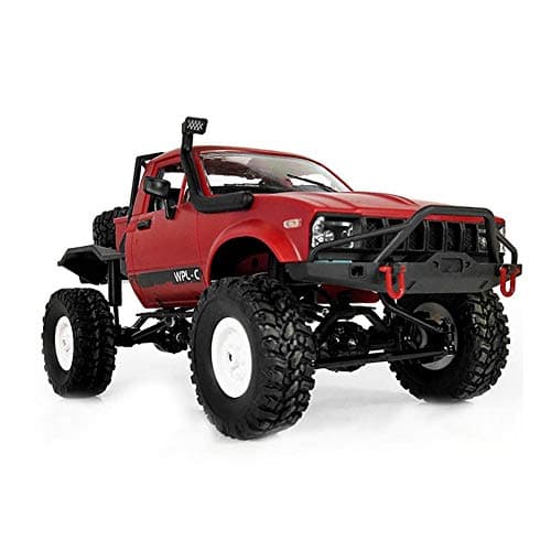 Wireless Remote Control RC Toy Car Scale Car Model Military Truck Off-Road Sport Cars Rechargeable Remote Control USB Fast Charging Mode RTR Player For Kids And Adults