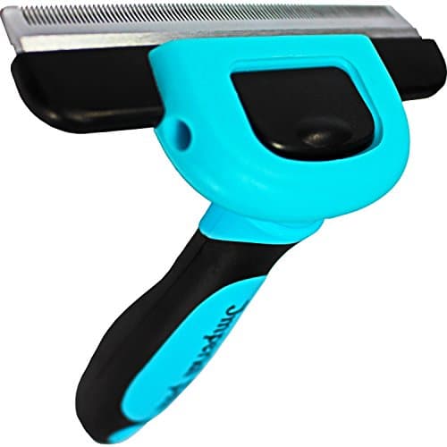 Imperial Pets Grooming & Deshedding Brush, Blue, Large