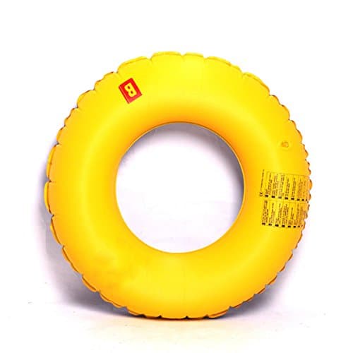 LYFLYF Swimming Ring- Inflatable Giant PVC Children Adult Rubber Ring Swimming Pool,80cm
