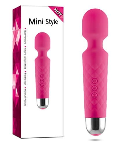 YAMISR 10 Speed Magic Wand Power Therapeutic Massager For Muscle Aches & Sore Back & Sports Recovery (Pink)